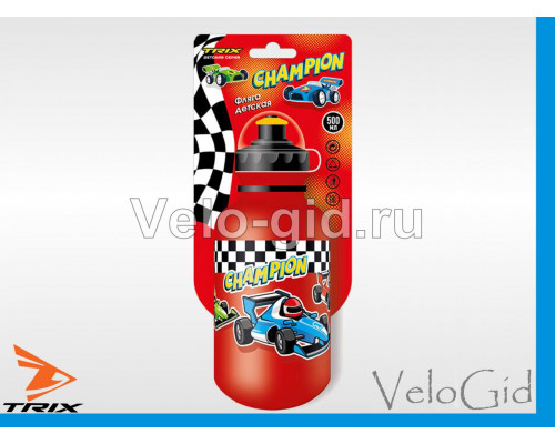 Бутылка детская для велосипеда Trix Champion 500 мл